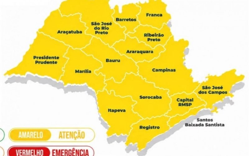 Defesa Civil coloca Estado em atenção para chuvas até sábado