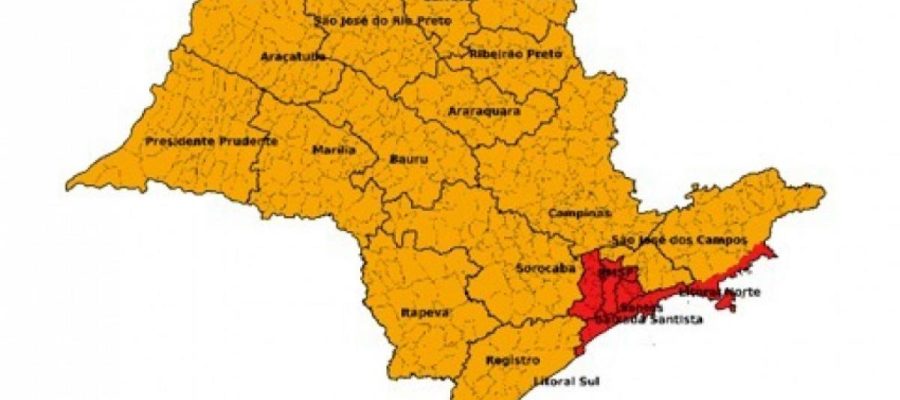 Defesa Civil alerta para ventos de até 90 km/h e baixa umidade
