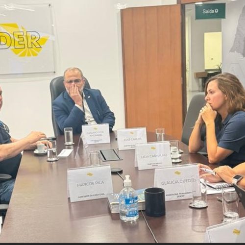 Prefeito anuncia duplicação da Integração em reunião com o DER