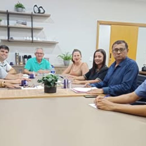 Presidente Edgar Dourado realiza primeira reunião de trabalho com equipe da Câmara de Andradina