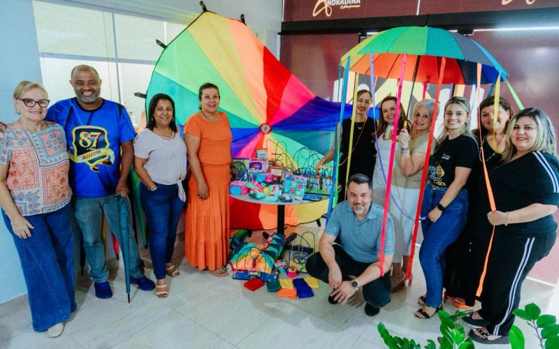 Educação Infantil de Andradina recebe novos jogos, brinquedos e oficina de musicalização