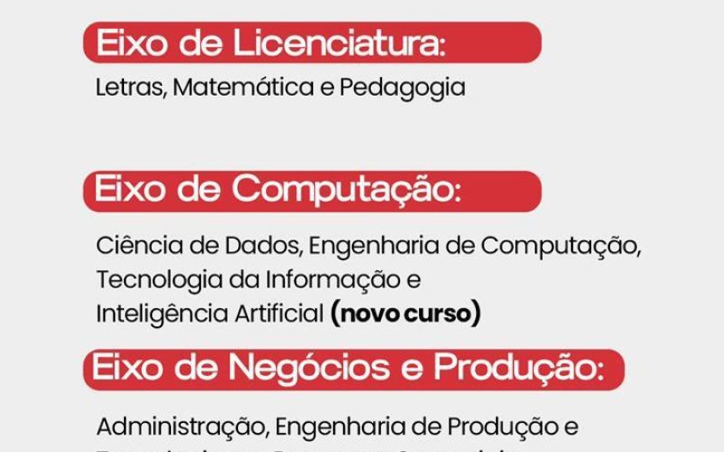 Inscrições abertas para o Vestibular da Univesp com 54 vagas em Andradina