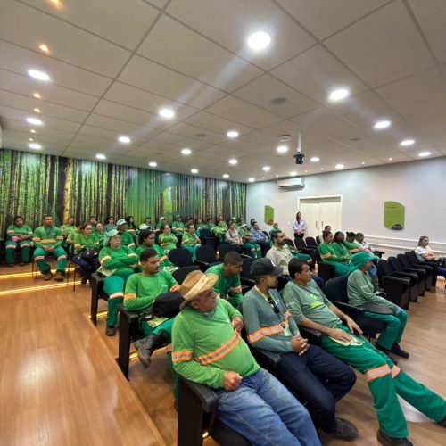 Parceria reforça coleta seletiva em empresa de Andradina