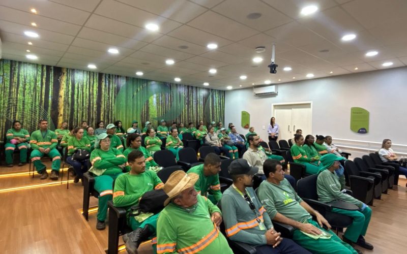 Parceria reforça coleta seletiva em empresa de Andradina