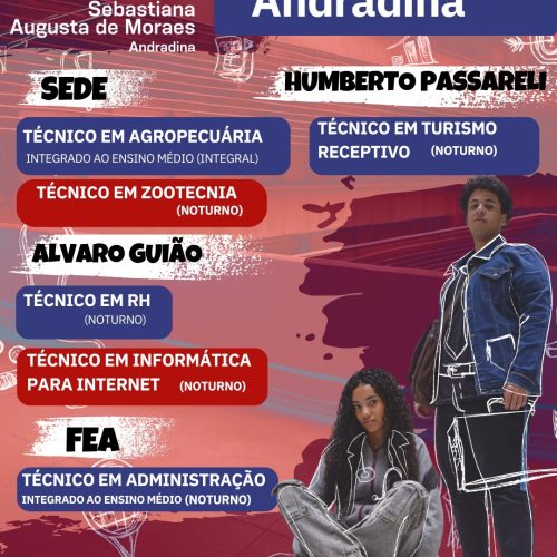 Prorrogado prazo de inscrições no Vestibulinho da Etec