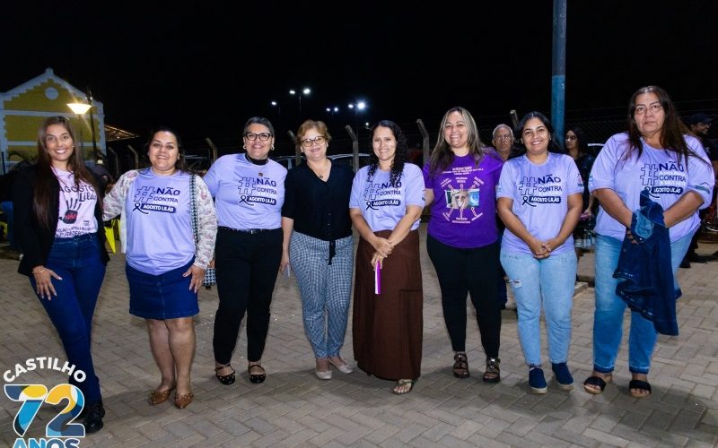 Feirinha Gospel une louvor e conscientização sobre violência contra mulher em Castilho