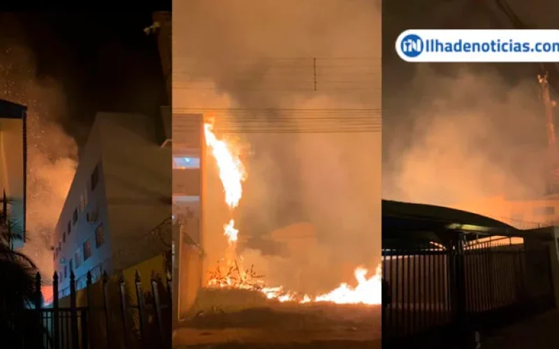 Incêndios se intensificam em Ilha Solteira e colocam áreas rurais e urbanas em risco