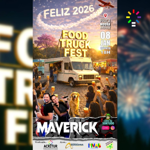 Food Truck Fest retorna em 2026 e movimenta as noites de janeiro