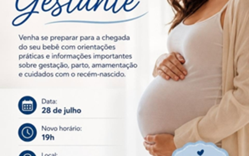 Curso para gestantes da Santa Casa está com inscrições abertas