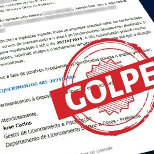 “Golpe do Alvará” Empresários devem ficar atentos alerta prefeitura de Andradina