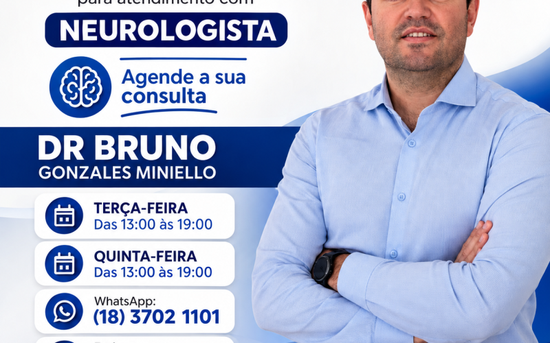 Santa Casa de Andradina abre agenda para consultas com neurologista