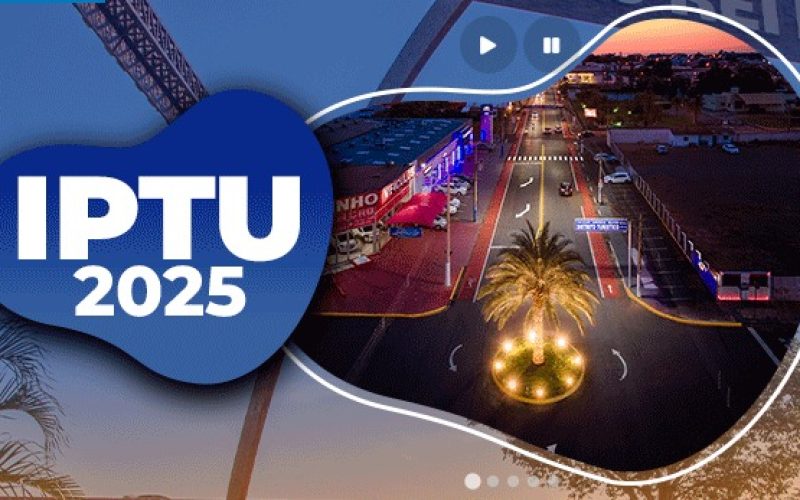 Em Andradina o carnê do IPTU pode ser impresso durante o Carnaval