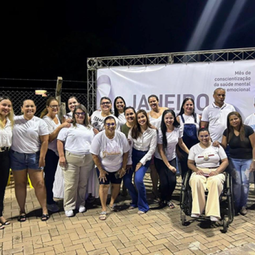 Janeiro Branco: Campanha chama atenção para cuidados com a saúde mental em Castilho
