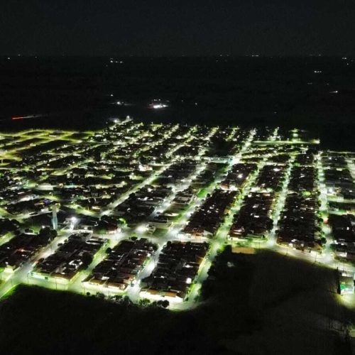 Bairros Gasparelli, Canaã, Set Jardim e Rio Sul em Andradina atingem 100% de iluminação pública em LED