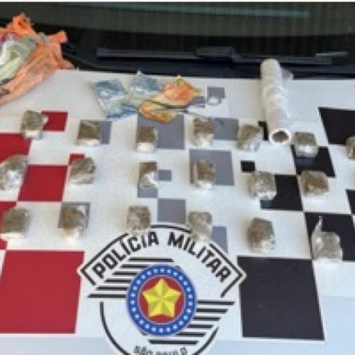 Homem é preso após ser flagrado com mais de 800 gramas de maconha