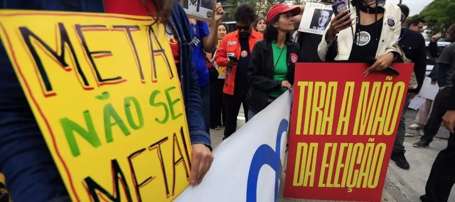 Justiça manda Meta excluir posts sobre demissão por voto político