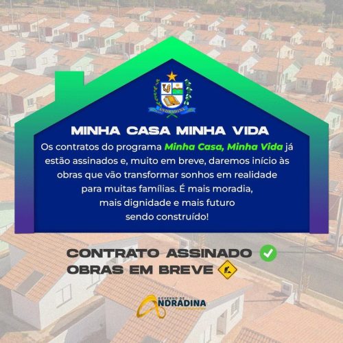 Andradina esclarece fake news sobre casas e confirma contrato assinado