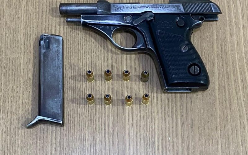 Mulher é detida com pistola e munições durante ação em Andradina