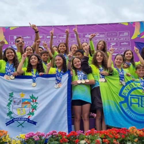 Natação andradinense é a grande campeã da Copa São Paulo e destaque em Votuporanga com 47 medalhas