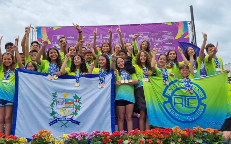 Natação andradinense é a grande campeã da Copa São Paulo e destaque em Votuporanga com 47 medalhas