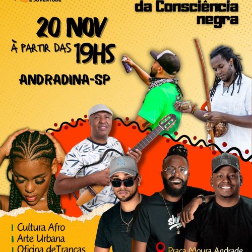 Festival da Consciência Negra celebra cultura afro-brasileira em Andradina