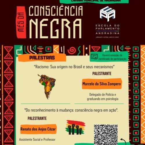 Escola do Parlamento realiza evento pelo Mês da Consciência Negra