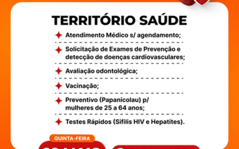 Unidades Básicas de Pereira Barreto realizam ação especial do “Maio Vermelho” nesta quinta-feira