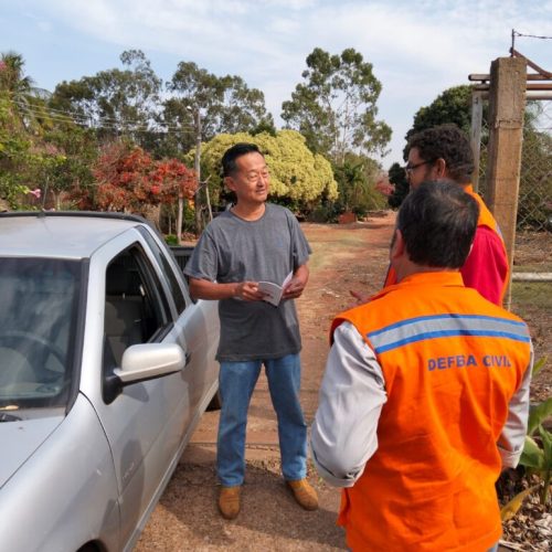 Defesa Civil de Pereira Barreto promove ação de prevenção contra incêndios e vendavais