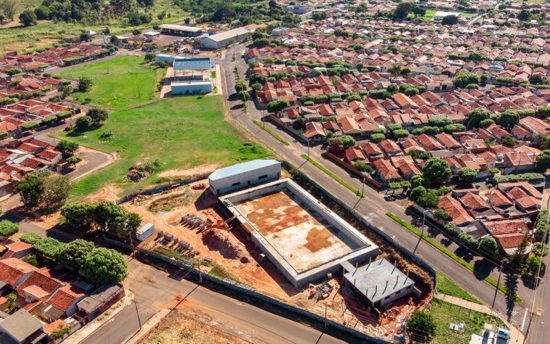 Obras da Piscina Olímpica de Andradina completam 60 dias