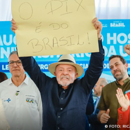 Lula defende Pix e diz que sistema brasileiro assusta norte-americanos