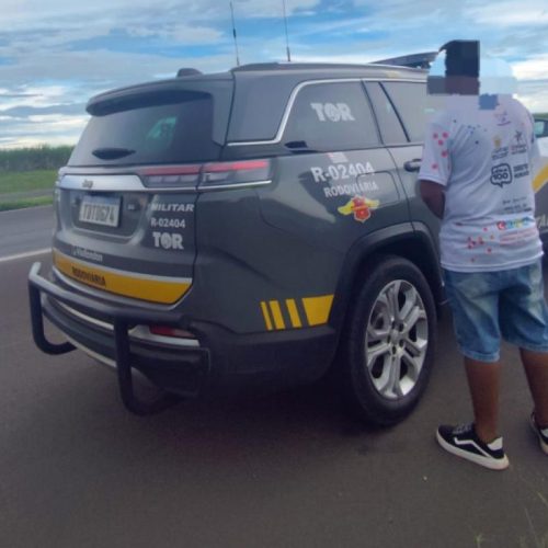 Polícia Rodoviária prende foragido durante operação em Castilho