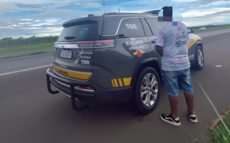 Polícia Rodoviária prende foragido durante operação em Castilho