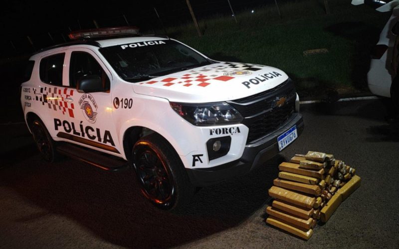 Casal é preso com quase 50 kg de maconha na Marechal Rondon