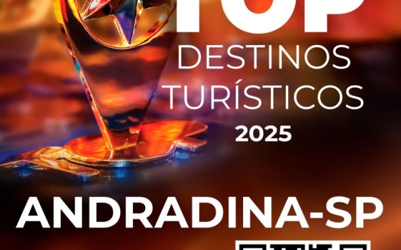 Andradina concorre ao Prêmio Top Destinos Turísticos em três categorias