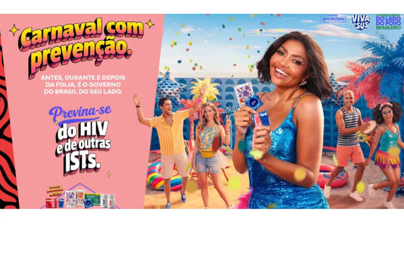 Carnaval: saúde reforça uso de camisinha para prevenção de doenças