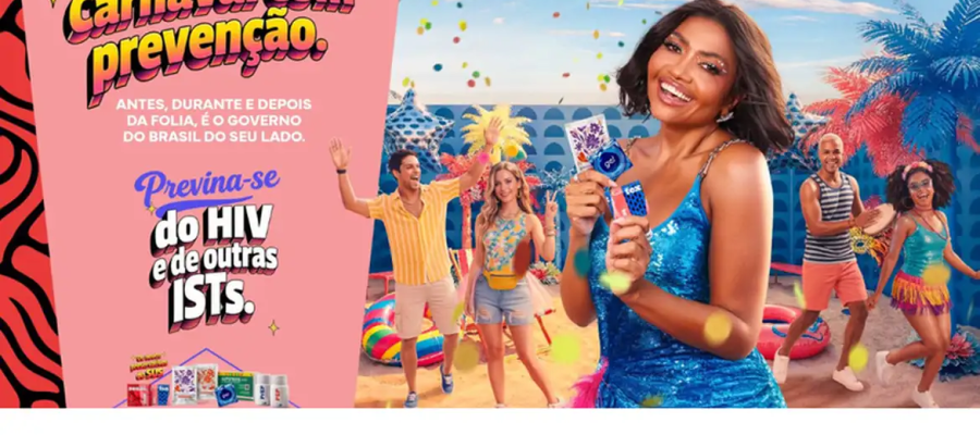 Carnaval: saúde reforça uso de camisinha para prevenção de doenças
