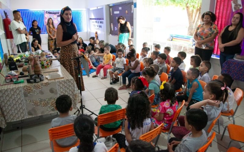 Projeto Cafuné reforça diversidade cultural e racial no CEI Izabel Pizzo