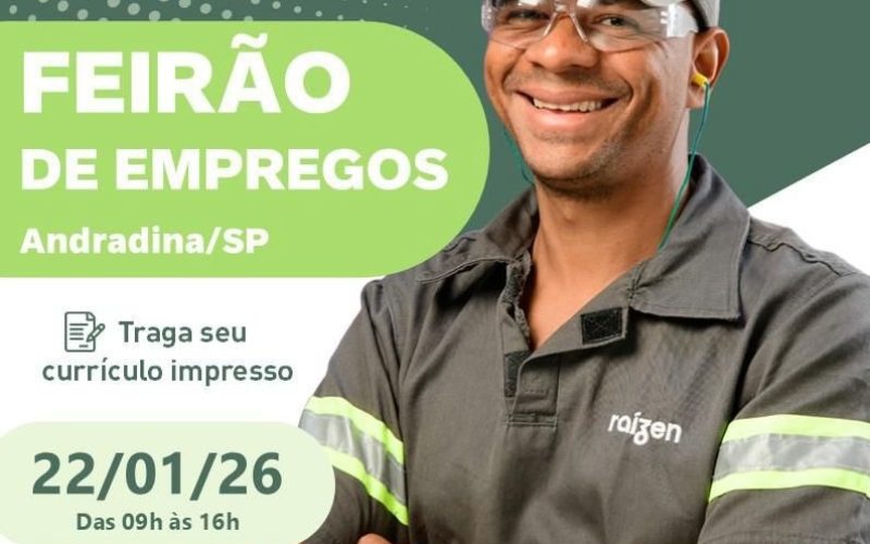 Feirão de Empregos da Raízen será realizado amanhã no CSU