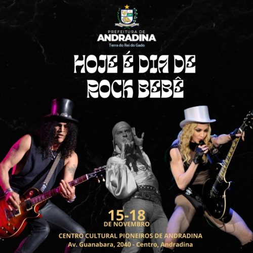 A exposição, Hoje é dia de Rock Bebê!, chega a Andradina dia 15  na Pinacoteca