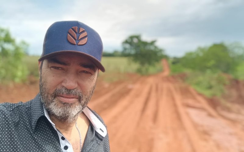 Vereador Rodarte dos Anjos acompanha melhorias e reforça compromisso com produtores rurais de Andradina