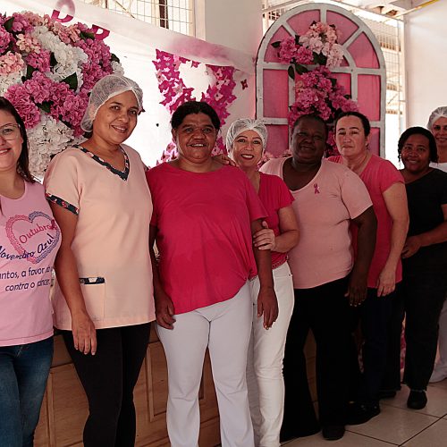 Santa Casa de Andradina realiza café da manhã de encerramento do Outubro Rosa
