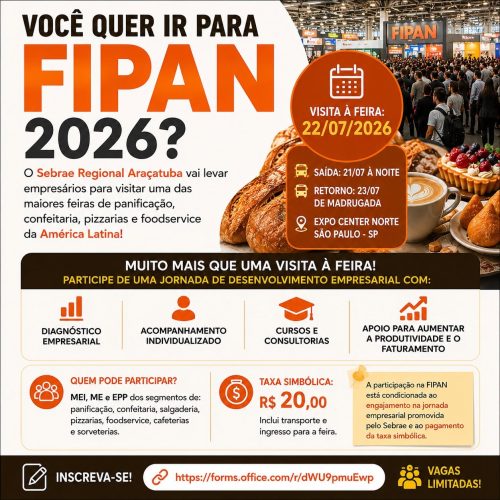 Sebrae Regional promove missão empresarial para a FIPAN 2026