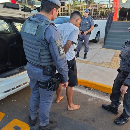 Homem é preso por tráfico de drogas em Andradina