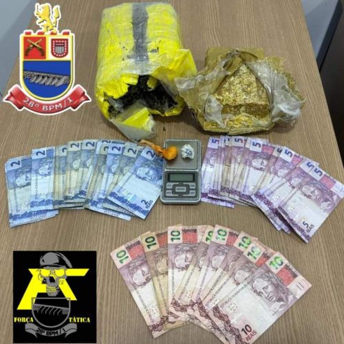 Força Tática prende homem por tráfico de drogas em Andradina