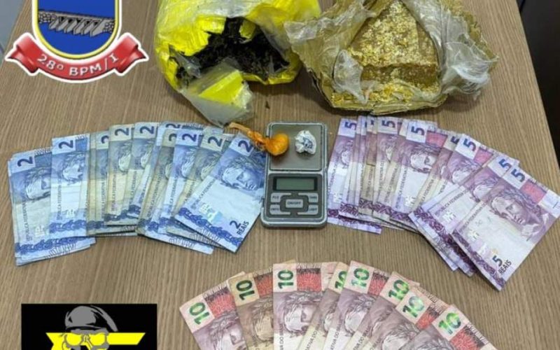 Força Tática prende homem por tráfico de drogas em Andradina
