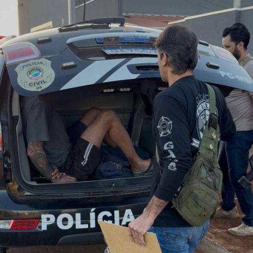 Polícia Civil de Mato Grosso do Sul prende suspeito de tentativa de homicídio em Ilha Solteira