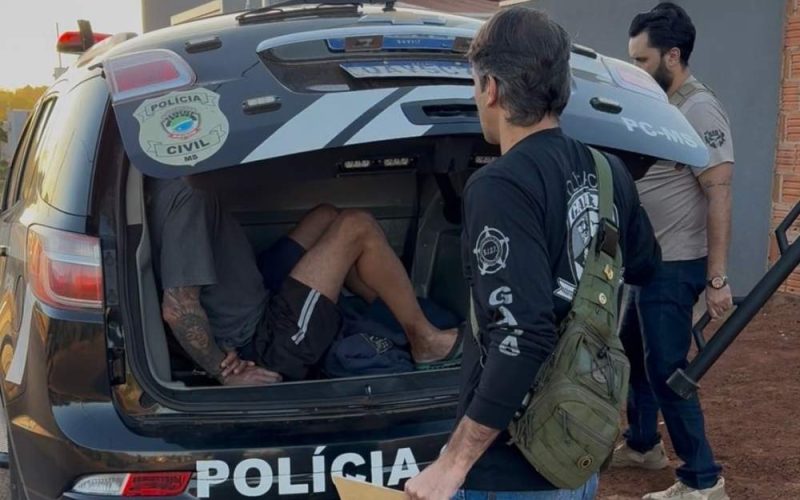 Polícia Civil de Mato Grosso do Sul prende suspeito de tentativa de homicídio em Ilha Solteira