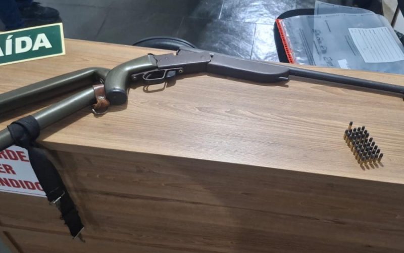 Ameaça armada e violência doméstica mobilizam PM 